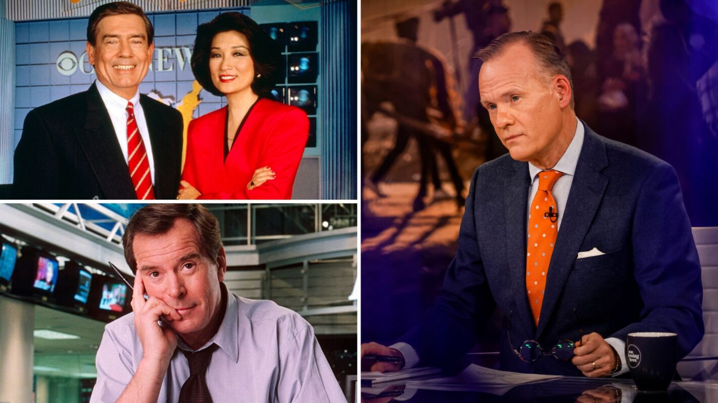 Dan Rather and Connie Chung of 'CBS Evening News,' John Dickerson of 'CBS Evening News,' Peter Jennings of 'ABC World News Tonight'