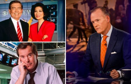 Dan Rather and Connie Chung of 'CBS Evening News,' John Dickerson of 'CBS Evening News,' Peter Jennings of 'ABC World News Tonight'