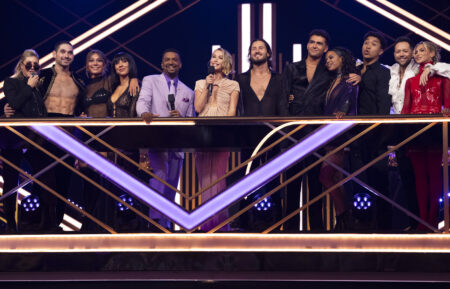 EMMA SLATER, ALAN BERSTEN, HAILEY BILLS, JENNA JOHNSON, ALFONSO RIBEIRO, JULIANNE HOUGH, VALENTIN CHMERKOVSKIY, EZRA SOSA, BRITT STEWART, BRANDON ARMSTRONG, PASHA PASHKOV, DANIELLA KARAGACH