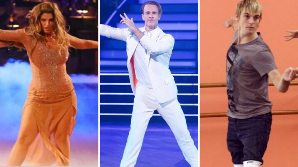 Kirstie Alley, James Van Der Beek, AaronCarter