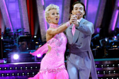 dancing partners Julianne Hough, Apolo Anton Ohno