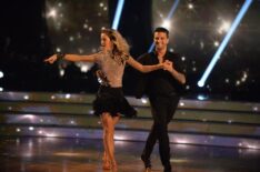 Lindsey Stirling and Mark Ballas