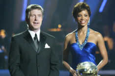 Tom Bergeron and Lisa Canning