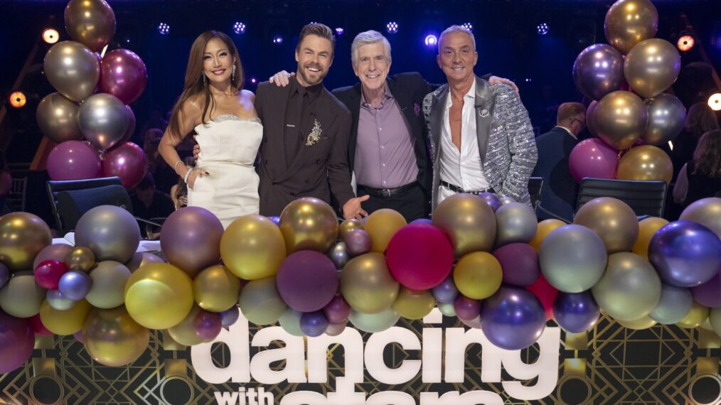 CARRIE ANN INABA, DEREK HOUGH, TOM BERGERON, BRUNO TONIOLI