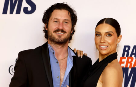 Val Chmerkovskiy and Jenna Johnson Chmerkovskiy attend the 32nd Annual Race To Erase MS Gala