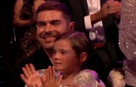 Zac Efron with his sister Olivia on 'Dancing With the Stars'