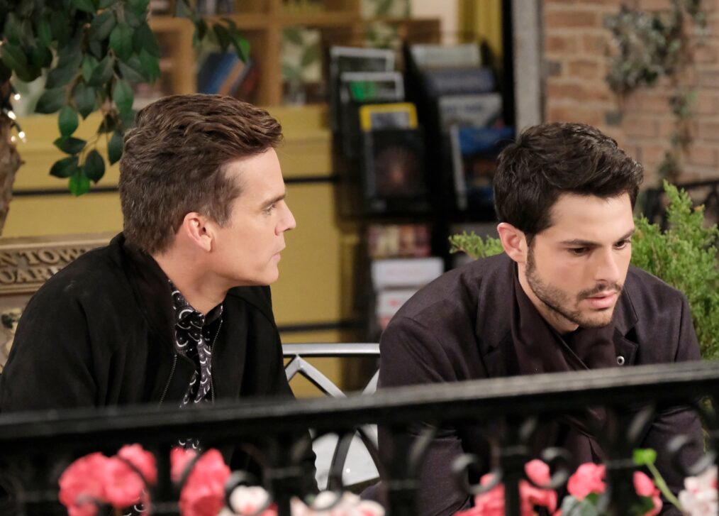 Zach Tinker and Greg Rikaart on 'Days of Our Lives'