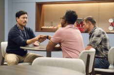 Randall Park, Tim Meadows, and Tony Cavalero in 'DMV'