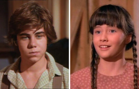 Patrick Labyorteaux and Shannen Doherty