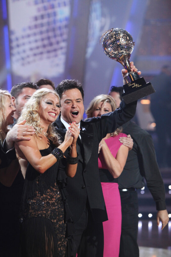 Donny Osmond and Kym Johnson