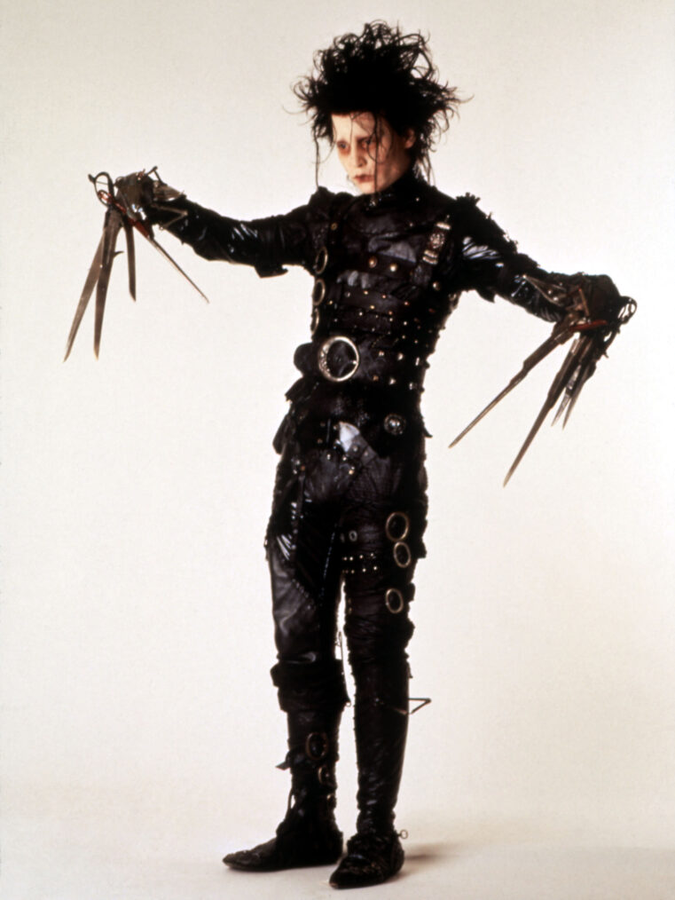 Johnny Depp of 'Edward Scissorhands'