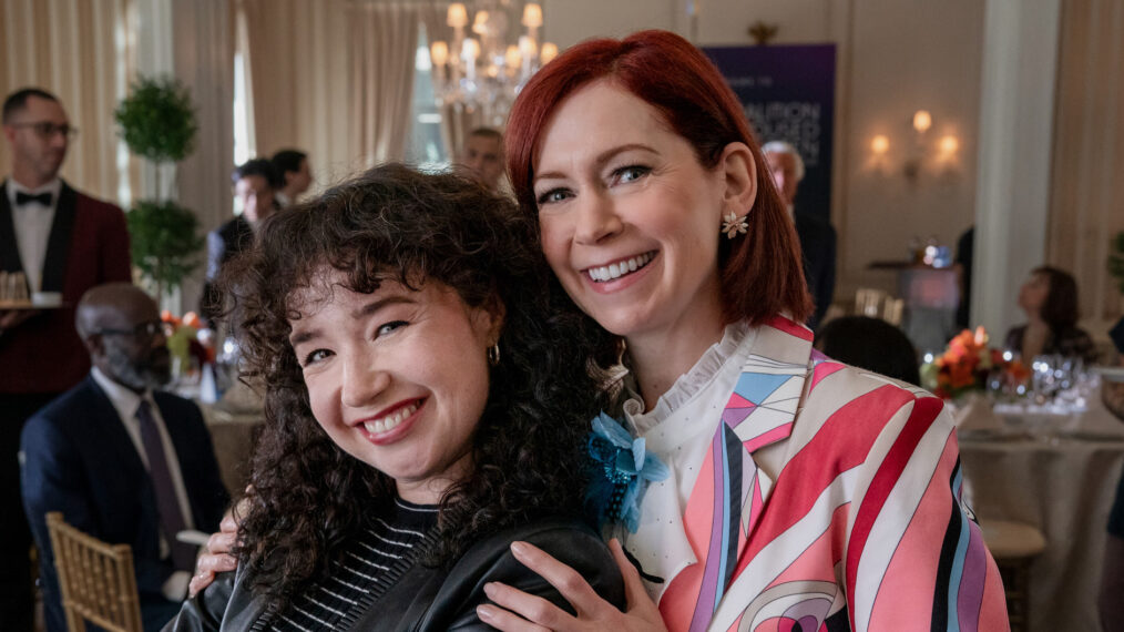 Sarah Steele as Marissa Gold and Carrie Preston as Elsbeth Tascioni in 'Elsbeth' Season 3 Episode 5, 'Poetic Justice'