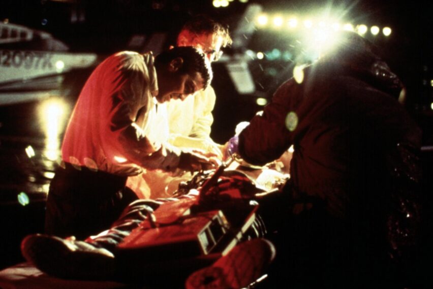 George Clooney, Erik Von Detten — 'ER' Season 2 Episode 7 