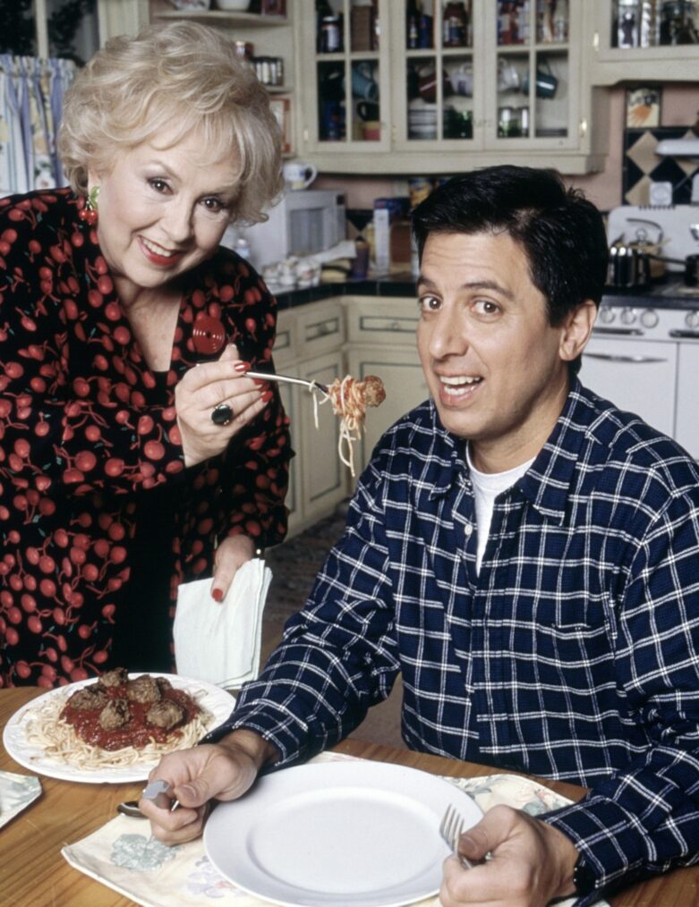 Doris Roberts and Ray Romano in 'Everybody Loves Raymond'