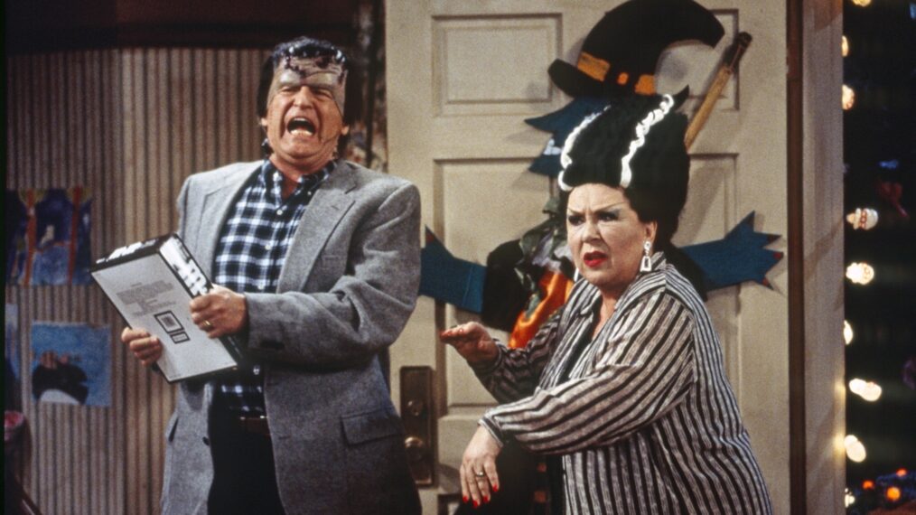 Peter Boyle and Doris Roberts in 'Everybody Loves Raymond'