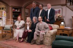 Madylin Sweeten, Monica Horan, Brad Garrett, Patricia Heaton, Ray Romano, Sullivan Sweeten, and Phil Rosenthal for 'Everybody Loves Raymond: 30th Anniversary Reunion'