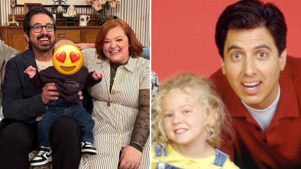 Madylin Sweeten and Ray Romano from 'Everybody Loves Raymond'