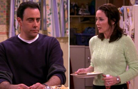 Brad Garrett and Patricia Heaton in 'Everybody Loves Raymond'