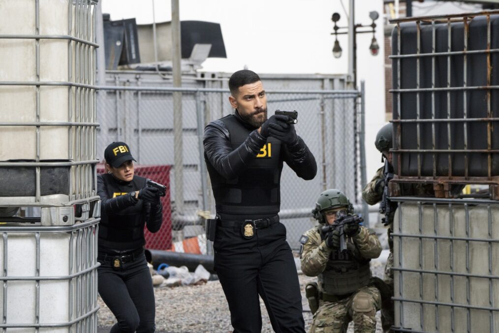 Missy Peregrym as Special Agent Maggie Bell and Zeeko Zaki as Special Agent Omar Adom ‘OA’ Zidan — 'FBI' Season 8 Episode 9 