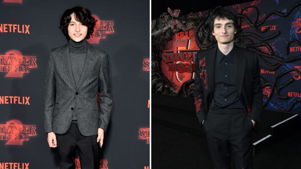 Finn Wolfhard at 'Stranger Things' premieres 2017 and 2025