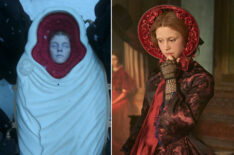 FRANKENSTEIN. Mia Goth as Elizabeth in Frankenstein. Cr. Ken Woroner/Netflix © 2025.