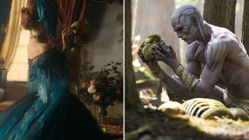 FRANKENSTEIN. Jacob Elordi as The Creature in Frankenstein. Cr. Ken Woroner/Netflix © 2025.