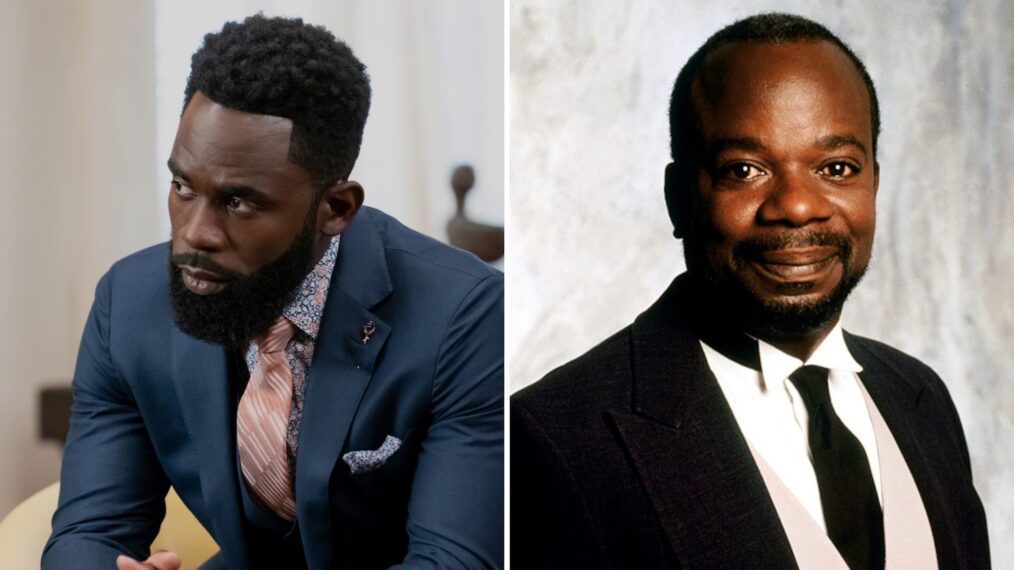 Jimmy Akingbola ('Bel Air') and Joseph Marcell ('Fresh Prince') as Geoffrey