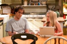 Dougie Baldwin and Emily Osment in 'Georgie & Mandy's First Marriage' Season 2