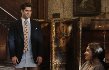 Asher Grodman and Gideon Adlon in 'Ghosts' Season 5