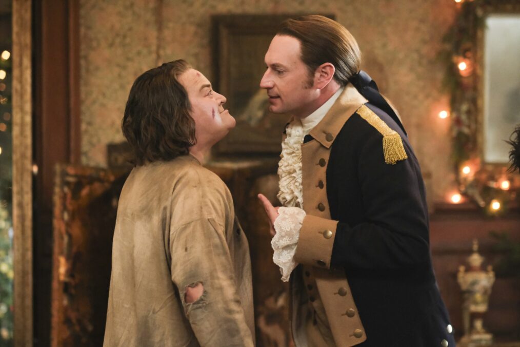 Betsy Sodaro and Brandon Scott Jones in 'Ghosts' Season 5