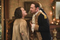 Betsy Sodaro and Brandon Scott Jones in 'Ghosts' Season 5