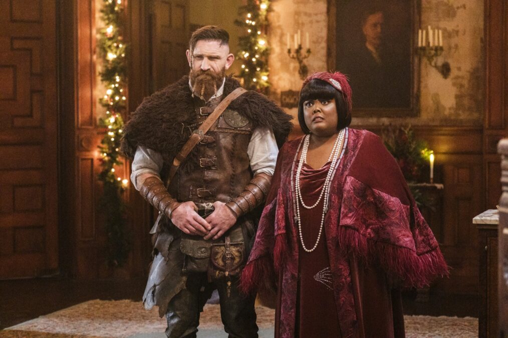 Devan Chandler Long and Danielle Pinnock in 'Ghosts' Season 5