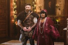 Devan Chandler Long and Danielle Pinnock in 'Ghosts' Season 5