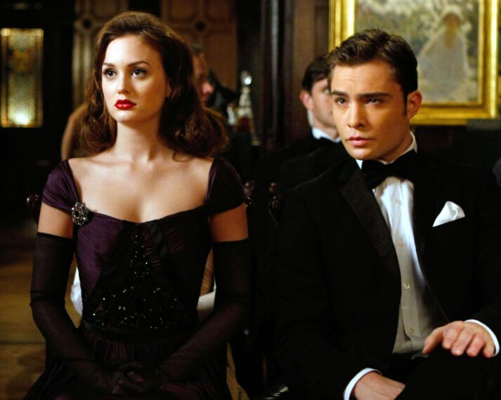 Leighton Meester and Ed Westwick in 'Gossip Girl' Season 3