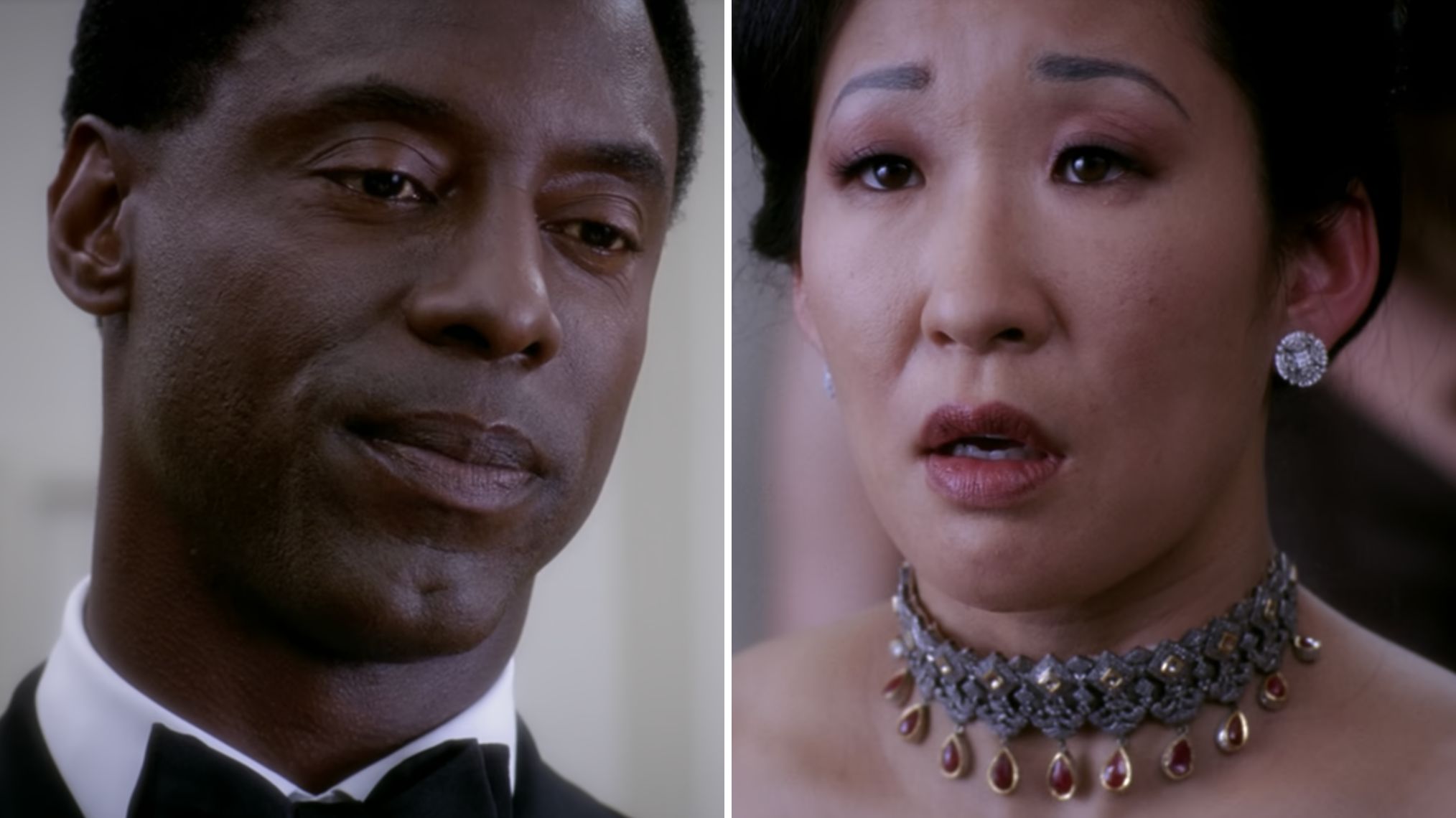 Isaiah Washington and Sandra Oh in 'Grey's Anatomy' Season 3 Episode 25