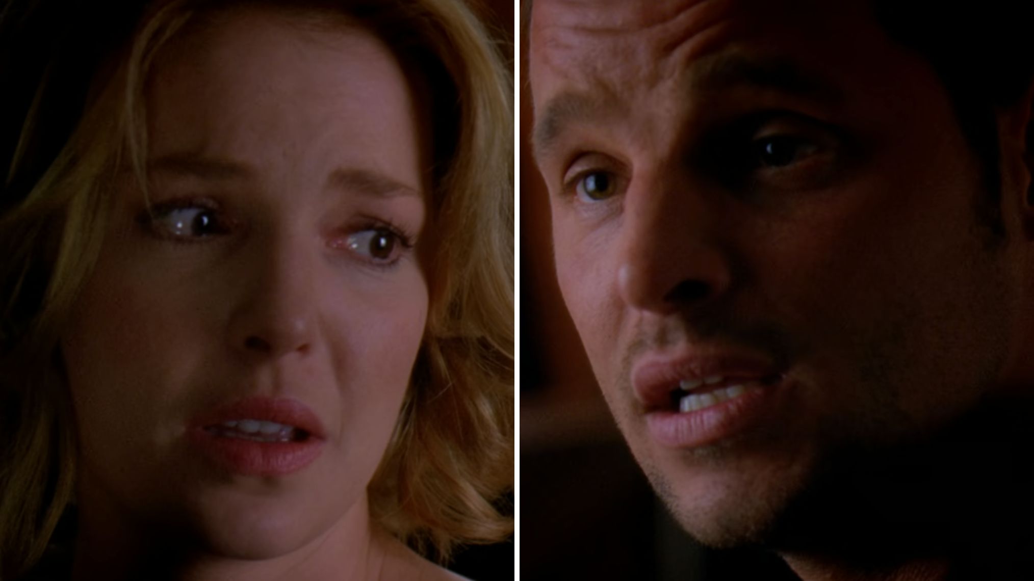 Katherine Heigl and Justin Chambers in 'Grey's Anatomy' Season 6 Episode 12