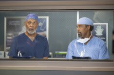 James Pickens Jr. and Jason George in 'Grey's Anatomy'