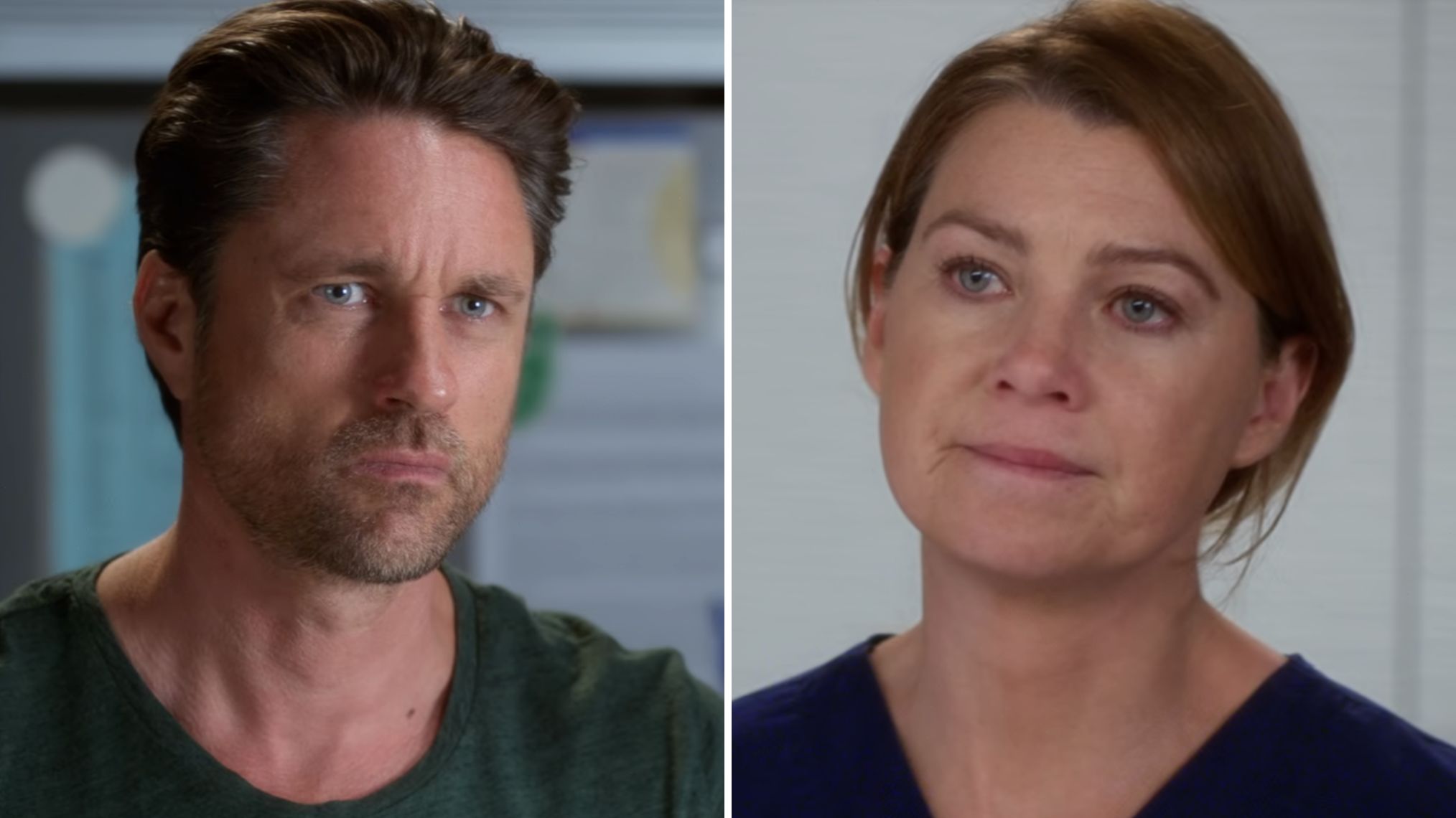 Martin Henderson and Ellen Pompeo in 'Grey's Anatomy' Season 14 Episode 3