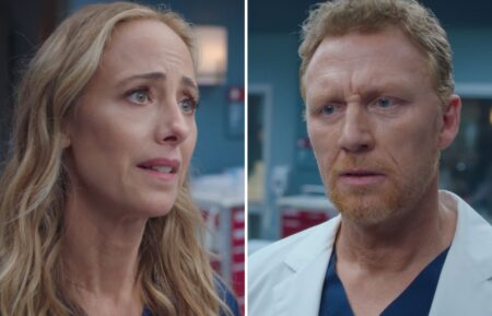 Kim Raver and Kevin McKidd on 'Grey's Anatomy' Season 21 Episode 18