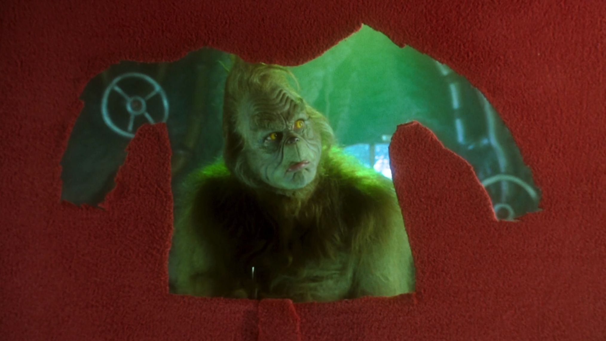 Jim Carrey in 'How the Grinch Stole Christmas'