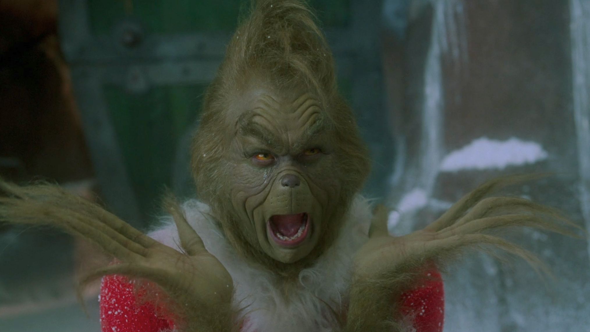 Jim Carrey in 'How the Grinch Stole Christmas'