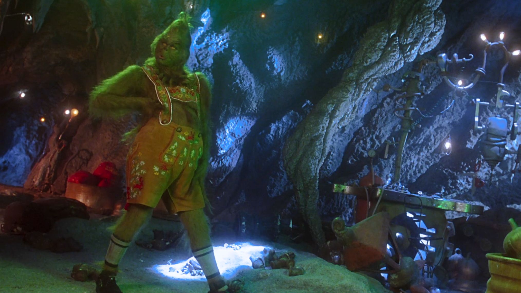 Jim Carrey in 'How the Grinch Stole Christmas'