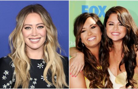 Hilary Duff; Demi Lovato and Selena Gomez