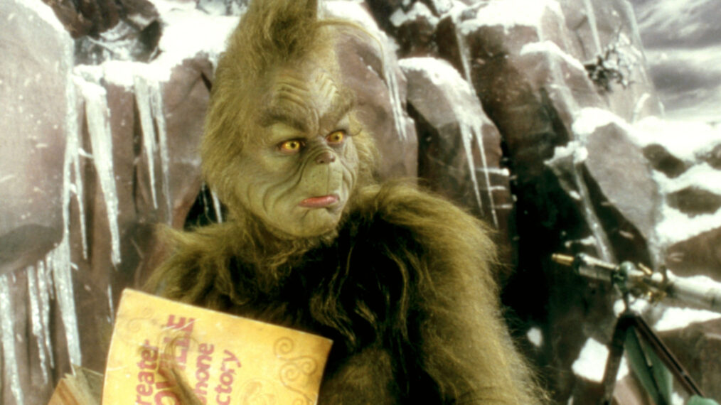 Jim Carrey in 'How the Grinch Stole Christmas'