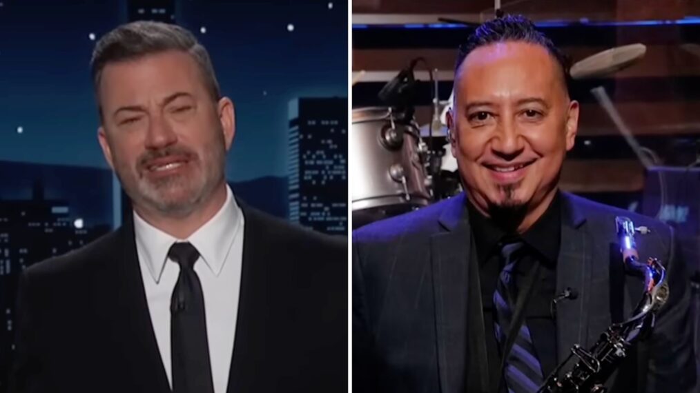 Jimmy Kimmel and Cleto Escobedo III