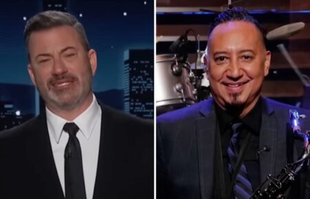 Jimmy Kimmel and Cleto Escobedo III