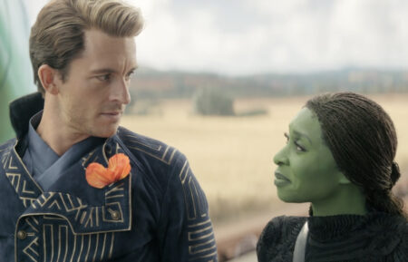 Jonathan Bailey and Cynthia Erivo in 'Wicked'