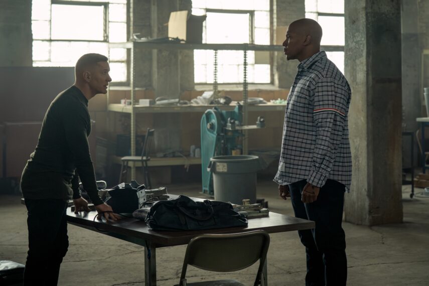 Joseph Sikora and Isaac Keys in 'Power Book IV: Force' Season 3