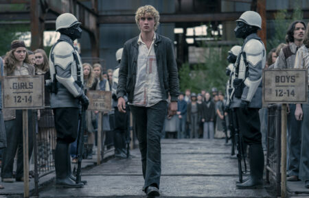 Joseph Zada as Haymitch Abernathy in 'The Hunger Games: Sunrise on the Reaping.'