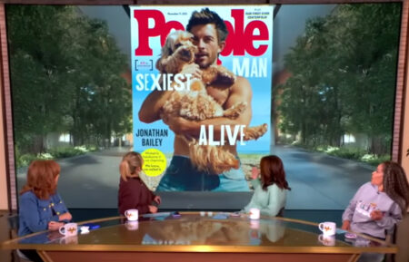 Joy Behar, Sara Haines, Ana Navarro, and Sunny Hostin on 'The Weekend View'